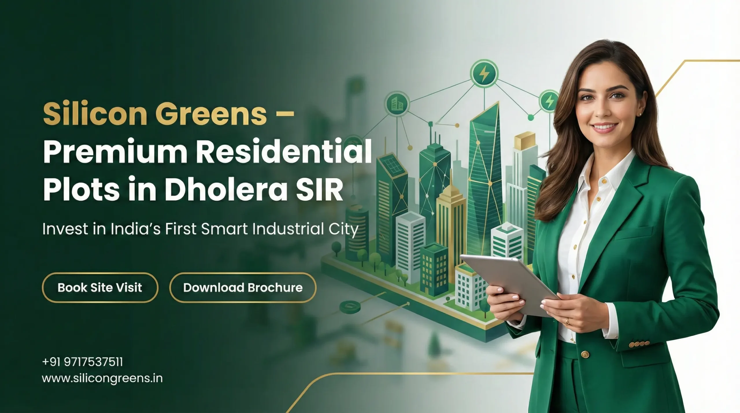 silicongreensdholera Residential plots in dholera